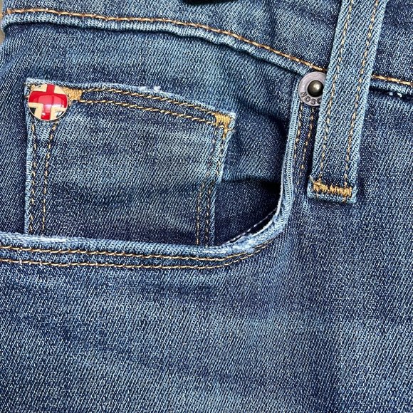 HUDSON | 'Brooklyn Moto Super Skinny' Jeans in Walk of Fame | Size 25 - Picture 10 of 15